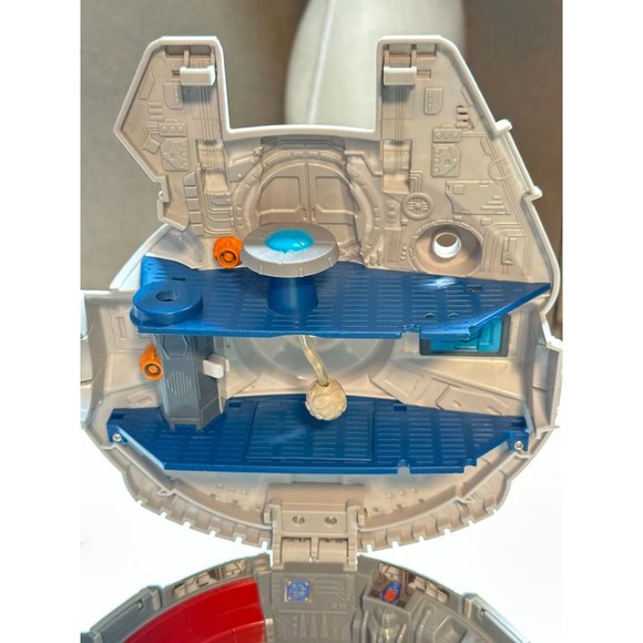 STAR WARS 2011 HASBRO GALACTIC HEROES MILLENNIUM FALCON SPACE SHIP TOY VEHICLE - Picture 4 of 10
